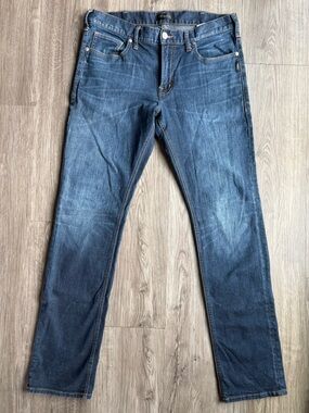 Silver Jeans Co Konrad Slim Straight Men’s Jeans 34x34 Dark Wash Denim
